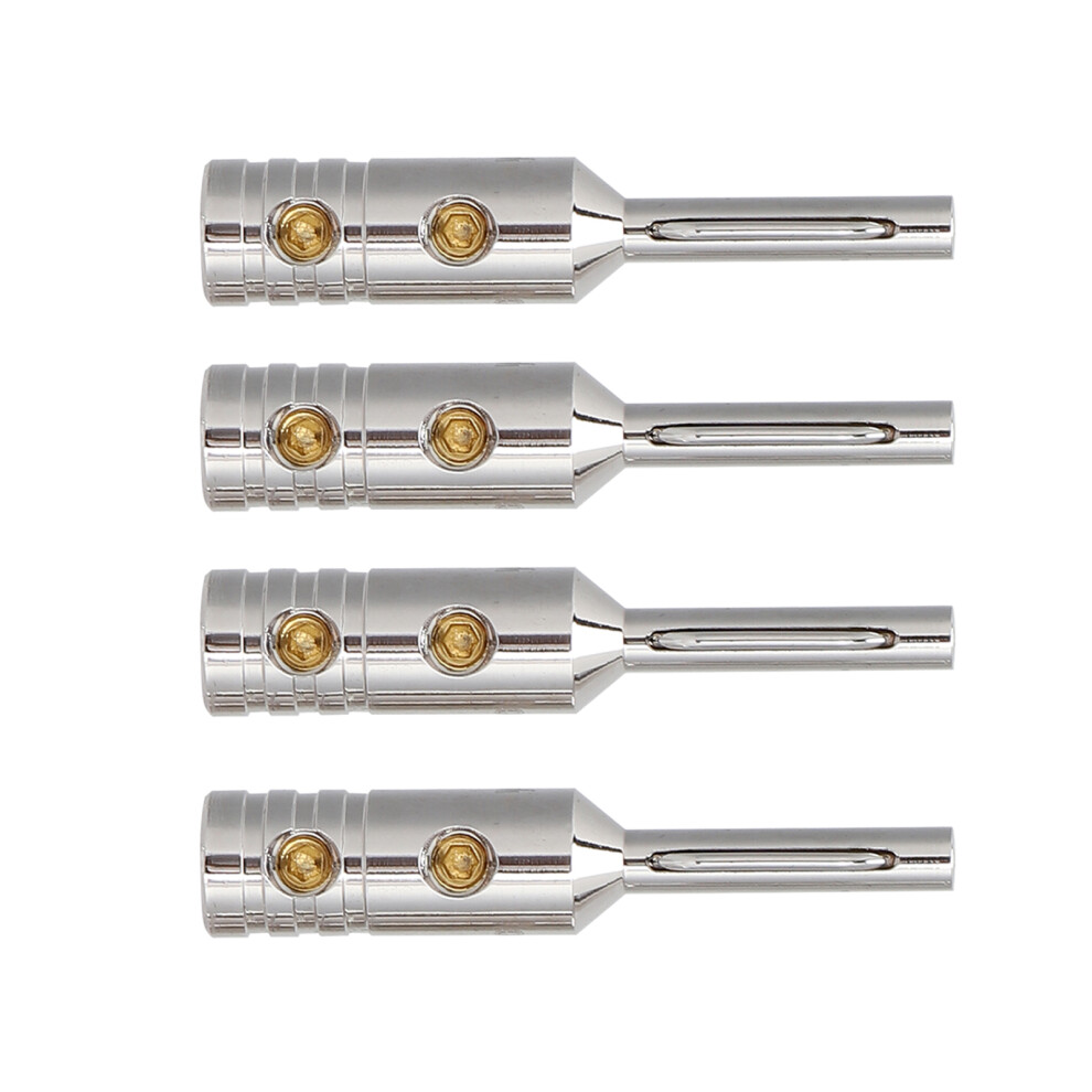 B80 Banana Plug, Pure Copper, Rhodium Plated, 44.5Mm 4951358283712
