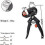 2-in-1 grafting scissors with 3 replaceable blades 2