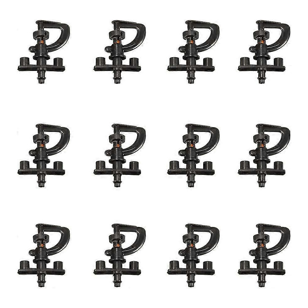 Irrigation sprinkler, 360 rotating micro sprinkler nozzle type G, atomizing supply for garden plant irrigation (12)