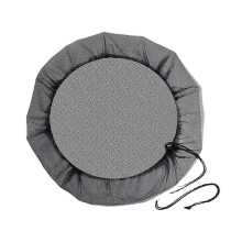 (M-Black) Rain barrel filter with drawstring, fine mesh, dustproof, for water tank, protects the rain barrel