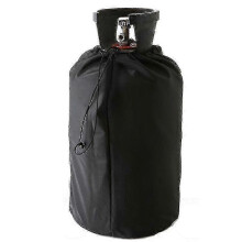 Waterproof protective cover for outdoor barbecue gas cylinder, dustproof, 31 x 59 cm, Zekai