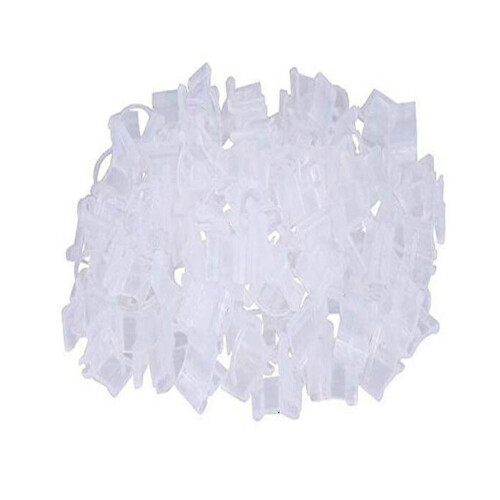 Pack of 100 mini plastic grafting clips for seedlings