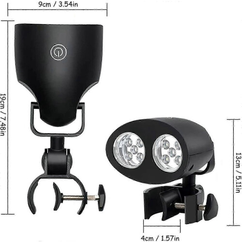 360-degree rotating LED barbecue light 1