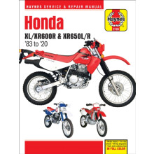Honda XLXR600R amp XR650LR 8320 by Haynes Publishing Paperback Book