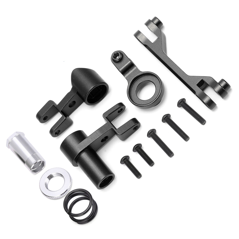 Aluminum Rc Car Steering Assembly For 1/7 Udr Black 8021358287815