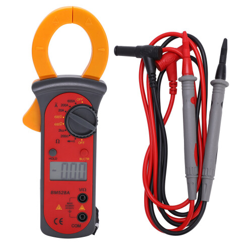 BM528A 600A/600V Pinza amperometrica LCD ABS Amperometro 1