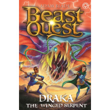 Beast Quest Draka the Winged Serpent by Adam Blade Paperback Book