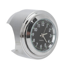 Universal Motorcycle Clock Black 7/8 to 1 inch Handlebar Waterproof