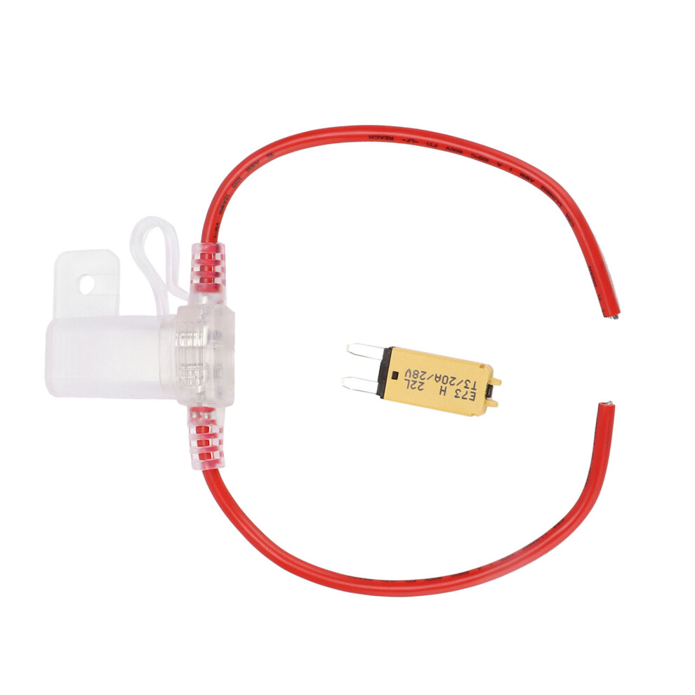 12Awg Waterproof Reset Fuse Holder Circuit Breaker For Car Rv Truck 32V 8721358290203