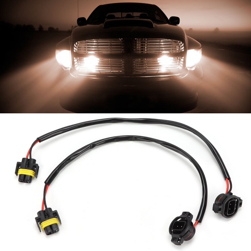 Easy Install H16 5202 To H11 Connector For Jk Jl Fr-S Low Power Use Light 3671358290237