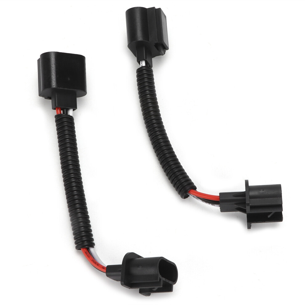 2Pcs H13 9008 Head Fog Wiring Harness Adapter Universal Car Accessories Light 9421358290348