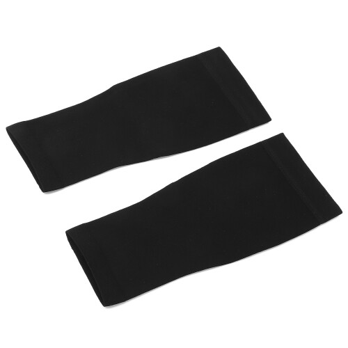 Women's M Leg Shaping Socks - Black Compression Sleeves for Running 2