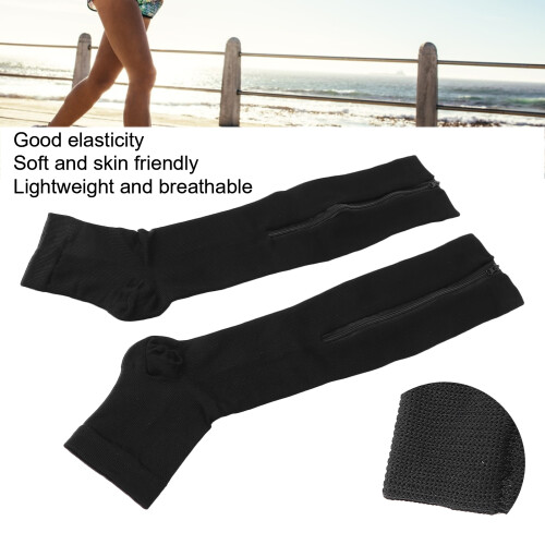 Breathable Sports Compression Socks L/XL, Running Support, 42.5cm 2