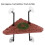 Floating Turtle Platform Dock for Small Reptiles, 14x14x20cm 12