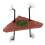 Floating Turtle Platform Dock for Small Reptiles, 14x14x20cm 11