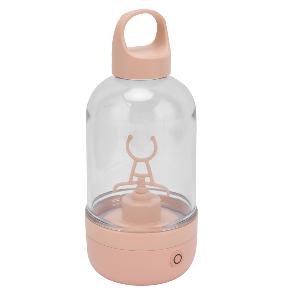 Pink 400ML USB Rechargeable Blender Cup - Portable Stirring Mixer-image-OPC-PMRVDNN-NEW