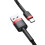 Baseus Cafule USB-auf-USB-C-Kabel, 3A, 1 m - Rot/Schwarz 7