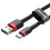 Baseus Cafule USB-auf-USB-C-Kabel, 3A, 1 m - Rot/Schwarz 4