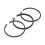 42mm 3Pcs Ti Alloy Piston Ring Set for OTS Air Compressor Engines 3