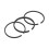 42mm 3Pcs Ti Alloy Piston Ring Set for OTS Air Compressor Engines 12
