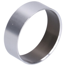 800W Aluminum Alloy Cylinder Sleeve, 75mm OD, Silver