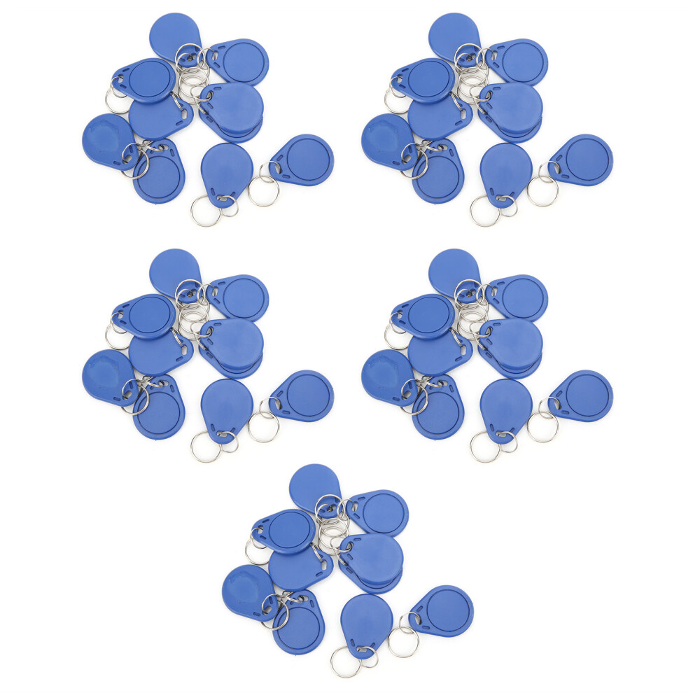 50Pcs 13.56Mhz Cuid Key Tag Rewritable Access Control, Time Attendance 3671358294570