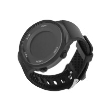 Waterproof Digital Sports Watch with Alarm, Stopwatch & Dual Time - Black