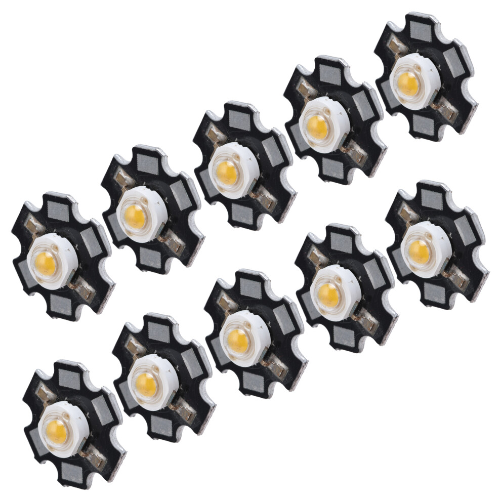 DIY Ceiling Downlight Flashlight LED Chips 3V 3W Warm Light 3000K 10Pcs-image-OPC-PMRVFYW-NEW