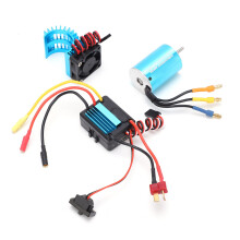2838 4500KV Brushless Motor + 35A ESC Heat Sink Set for 1/14-1/18 RC Car