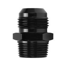 Adattatore da 12AN a 3/4NPT, alluminio anodizzato nero.