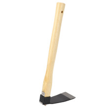 Gartenhacke mit Holzgriff, kleine Grabhacke zum