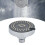 Langlehafter Silver ABS Duschkopf, verstellbare Spray- und Massagefunktion 16