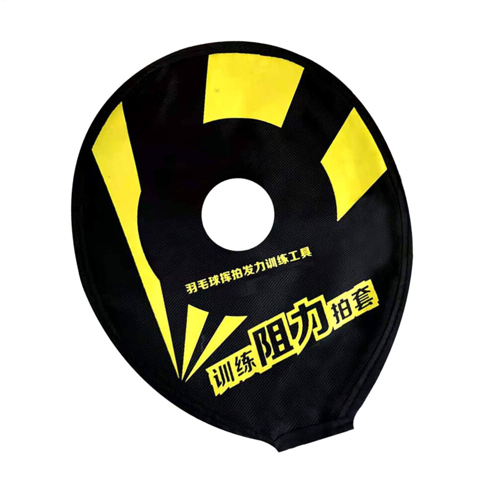 Badminton Racket Training Cover Oxford Cloth Racket Protective Sleeve Paddle Sleeve Yellow For Personal Practice-image-OPC-PMRVH87-NEW