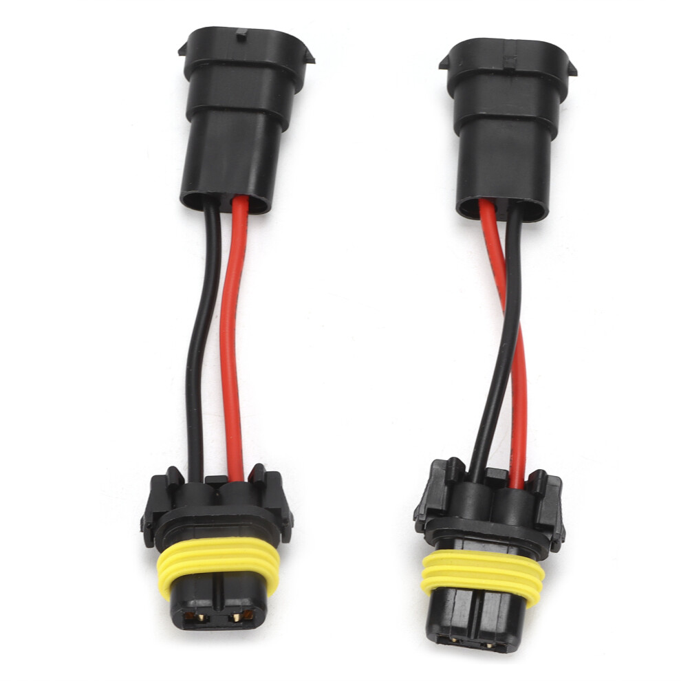 Head Fog Adapter H11 Male To 9005/9006 Female Plug 12V-24V Universal Light 4941358298847