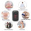 Battery-Powered Finger Pulse Oximeter - Black Easy One-Button Operation 3