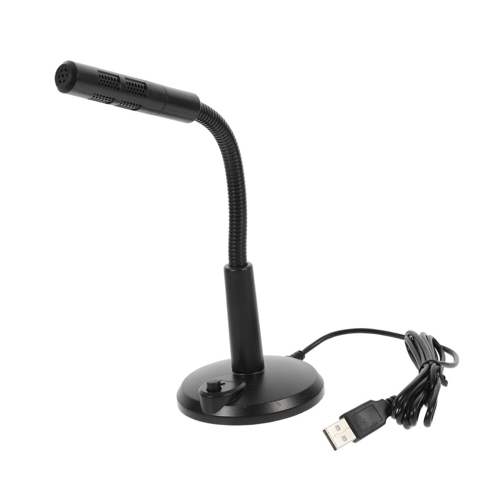 Usb Microphone Compact Wired Mic With Stable Pedestal For Computer Laptop Desktop Recording For Chatting And Gaming 9339159030561