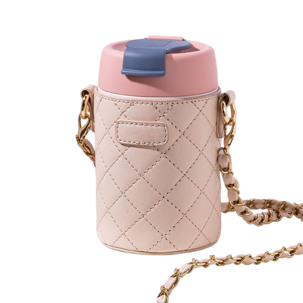 (Pink) Straw Vacuum Portable 380ml Shopping Vacuums Water Bottle Drinkware-image-OPC-PMRVQPF-NEW