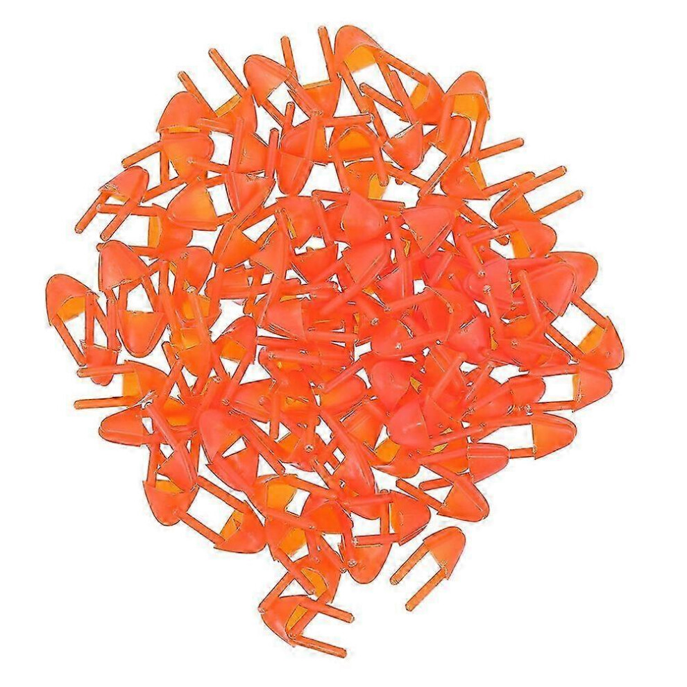 Pack of 150 plastic fake chicken beaks, DIY accessories, stuffed chicken mouths for crafting