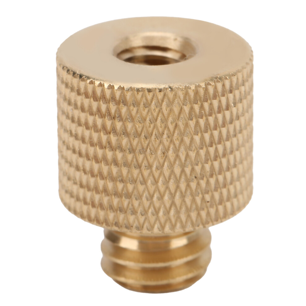 Anodized Brass 3/8In Male To 1/4In Female Adapter For Tripod Use 7901358301104