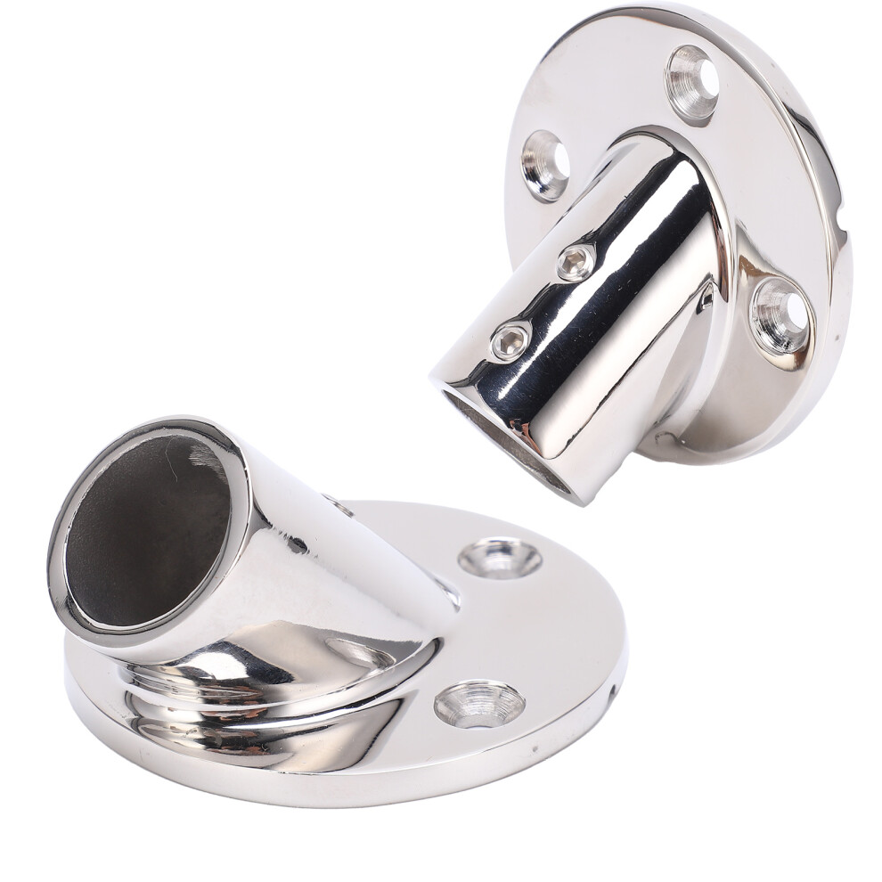 Stainless Steel 45 Boat Rail Fitting 22Mm Deck Railing Hardware 9361358301012