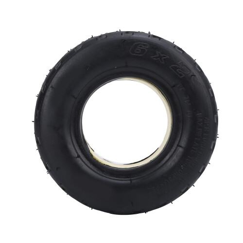 6X2 Solid Rubber Electric Scooter Wheel 6 Inch Thickened Tire 1