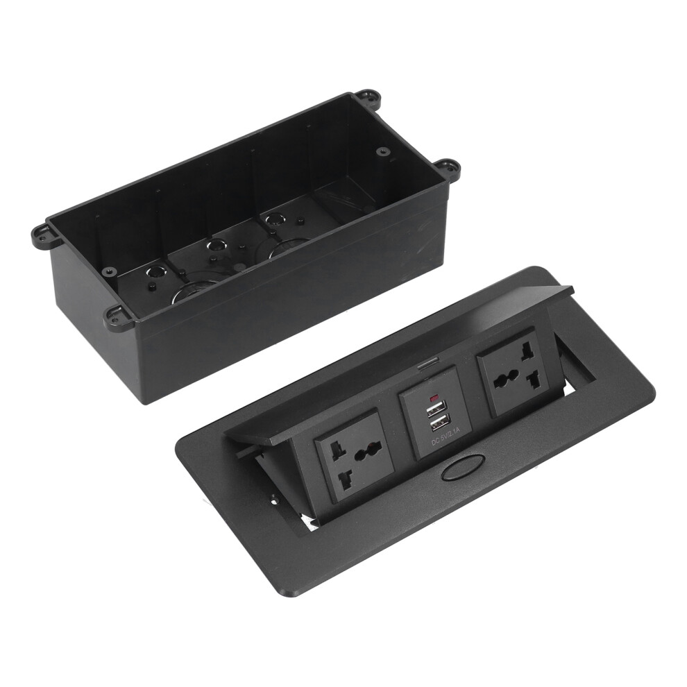 J29 Pop Up Socket Hub 250V Safe Design With Dual Usb & Power Strip 9441358304654