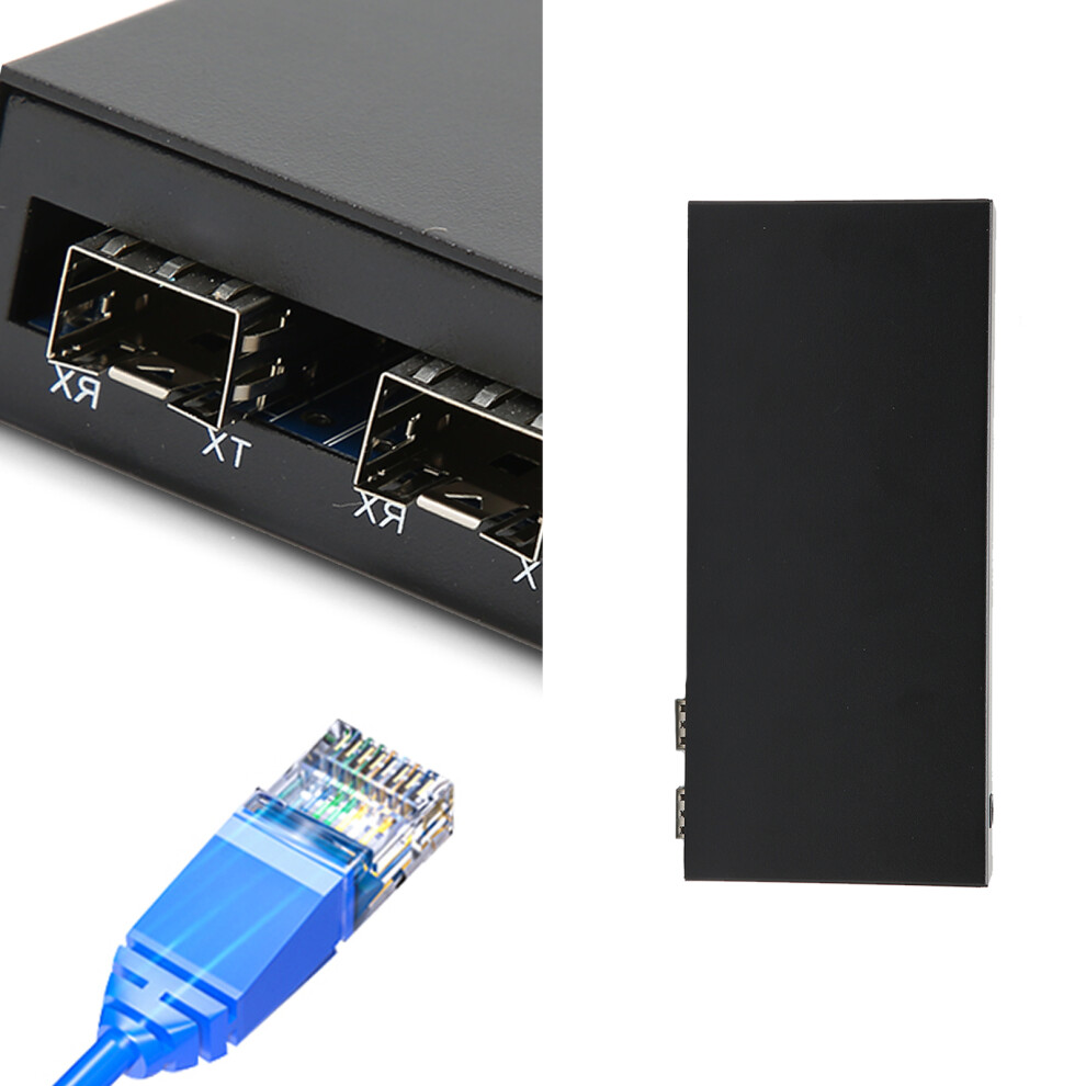 8-Port Gigabit Ethernet Switch, 10/100/1000M Optical Converter, Aluminum Alloy 7691358306451