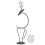 Vaso idroponico Type A Deer, trasparente 14,5-15,5oz 2