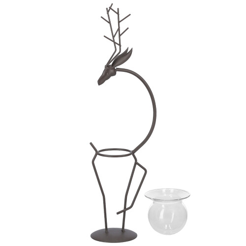 Vaso idroponico Type A Deer, trasparente 14,5-15,5oz 1
