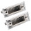 Ensemble de 2 oreilles de caisse claire en fer chromé WC27E 14