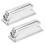Ensemble de 2 oreilles de caisse claire en fer chromé WC27E 16