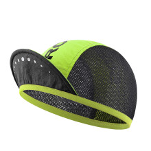 Gorra de ciclismo con visera para usar debajo del casco - verde