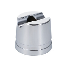 Mann der Manuelle Rasierapparat Stand Aluminium