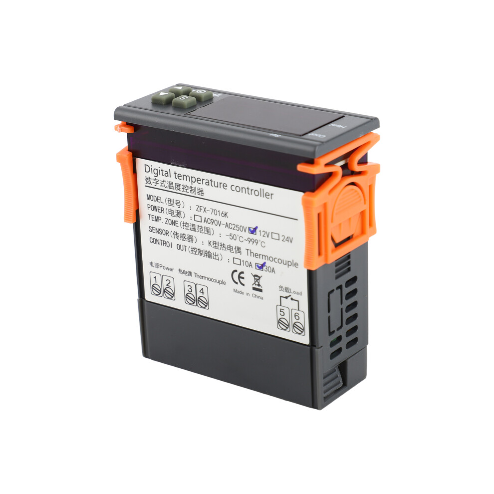 Zfx-7016K 30A Digital Temp Controller 85X75x34.5mm, Wide Range, High Accuracy 9391358309855
